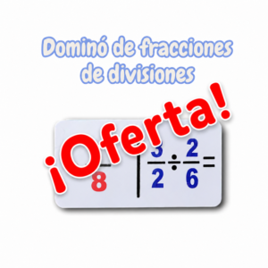 DOMINÓ DE FRACCIONES DE DIVISIONES